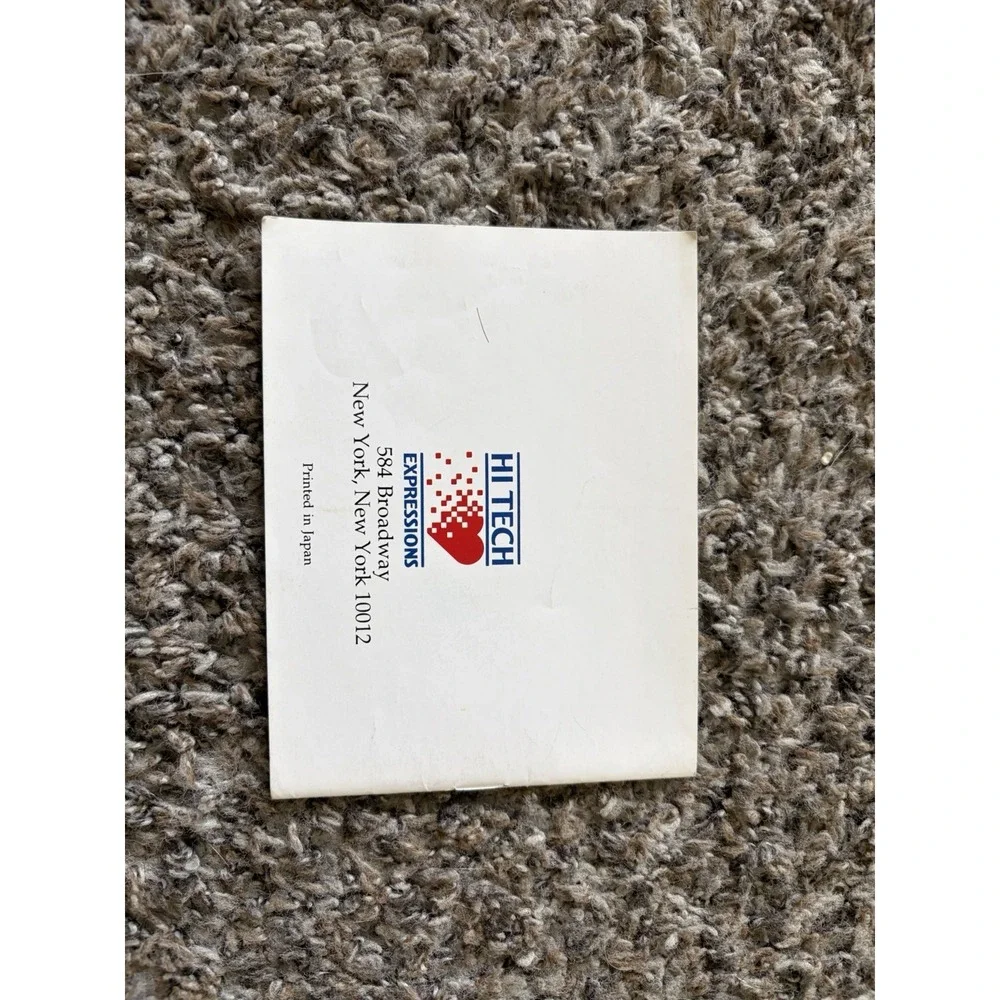 Sesame Street 123 ‎ Nintendo NES Instruction Manual Booklet